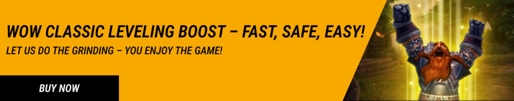 WoW Classic Leveling Boost – Fast 1-60 Power-Leveling Service for Players Who Want to Maximize Efficiency.